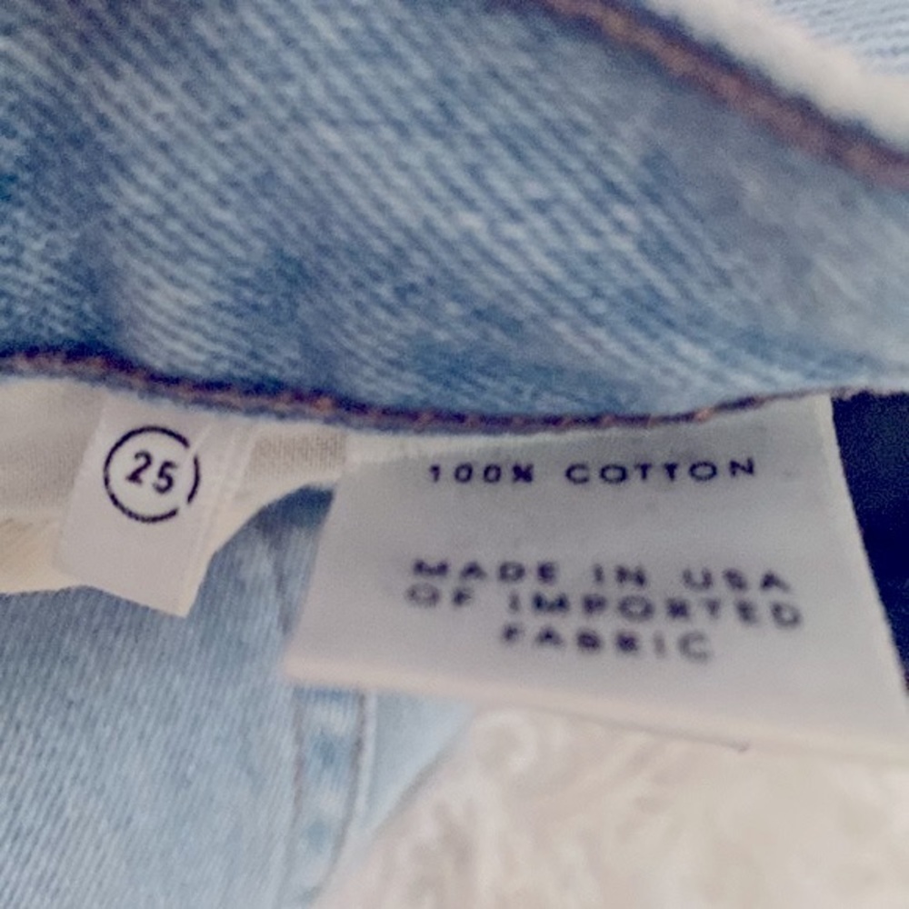 Revolve GRLFRND Ripped straight leg jeans - Picture 6 of 12